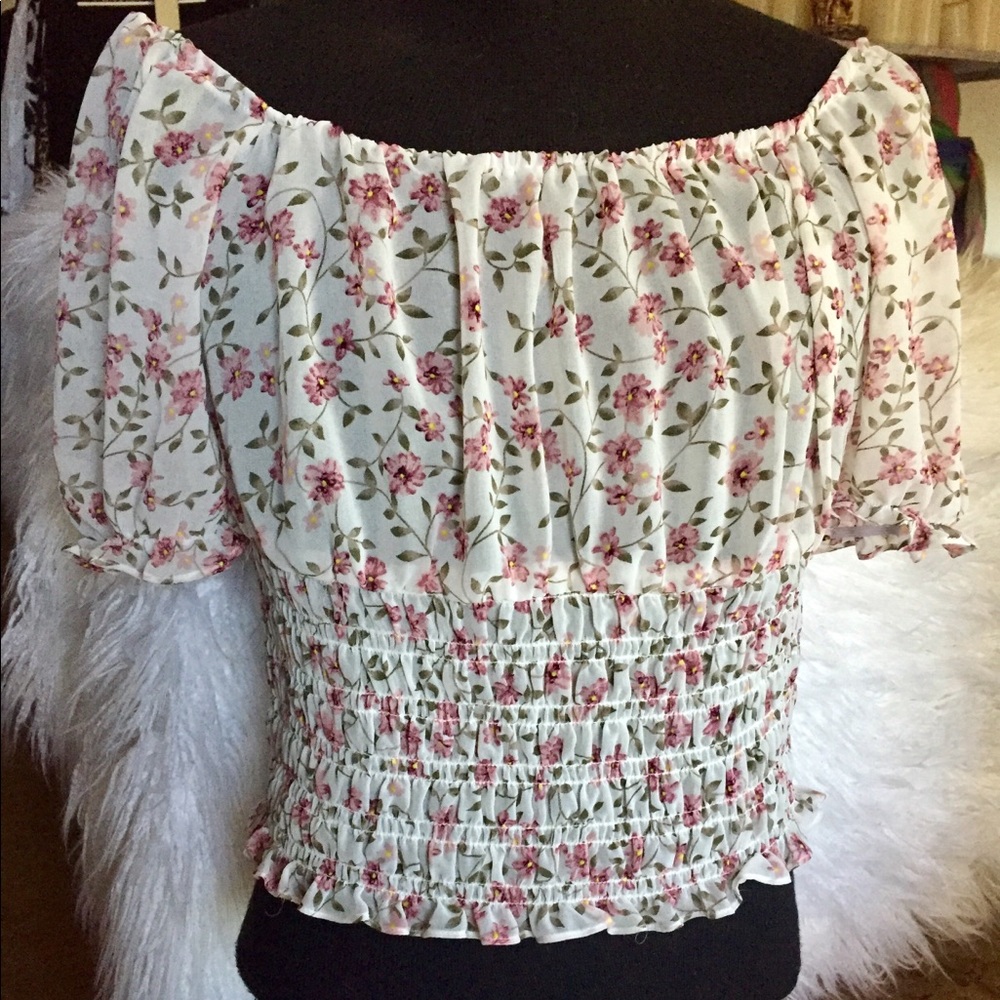 Floral blouse
